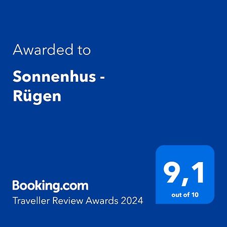 Sonnenhus - Ruegen Apartment Sellin  Exterior foto